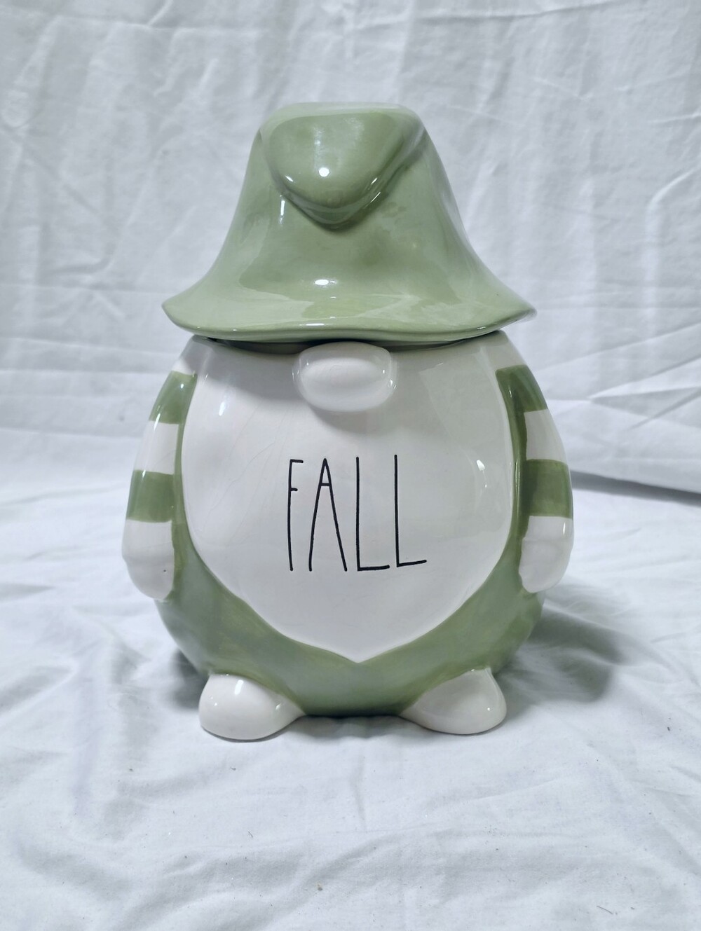 Rae Dunn Gnome "FALL" Cookie Jar